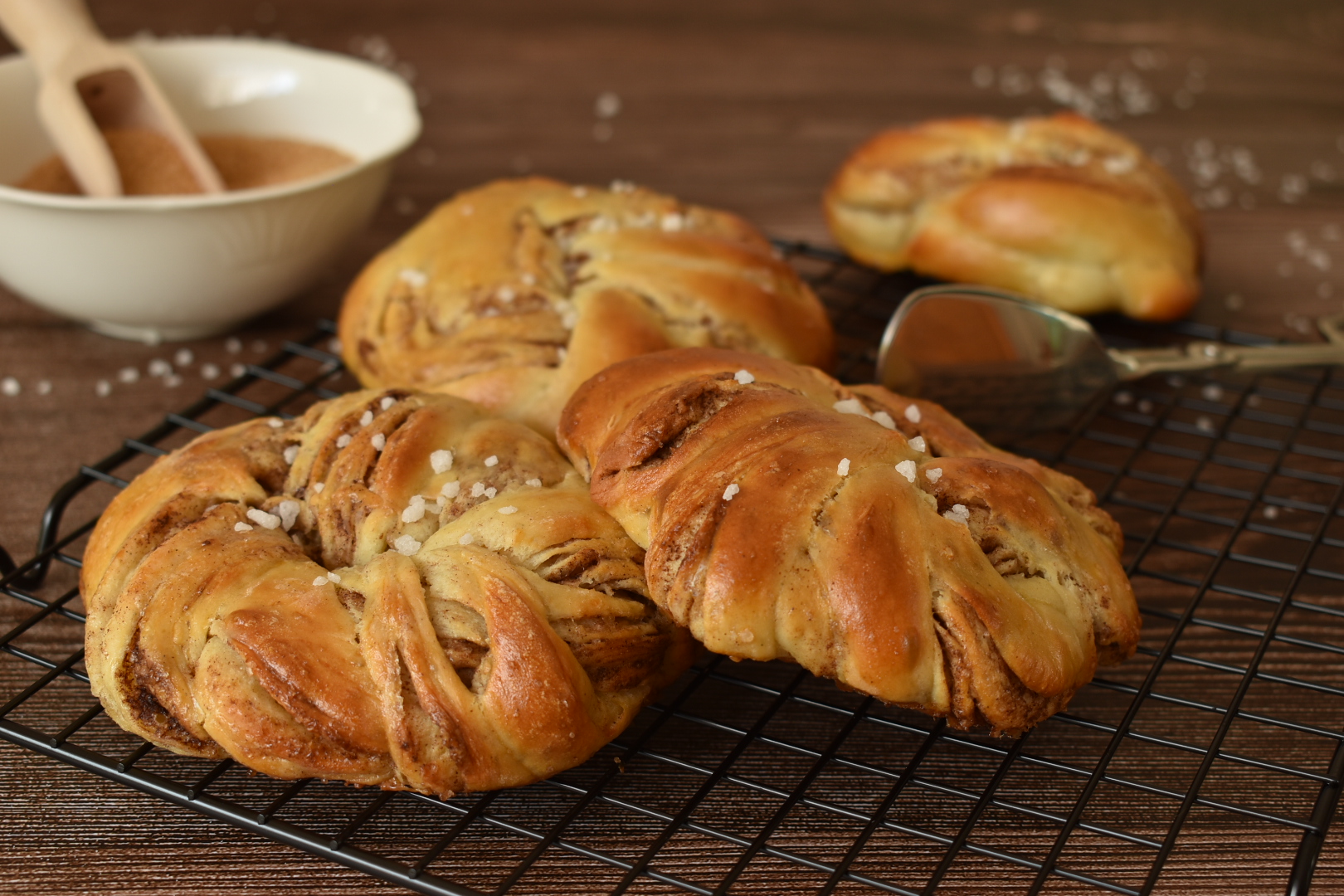 Zimtknoten – skandinavisches Gebäck mit Weihnachtsaroma