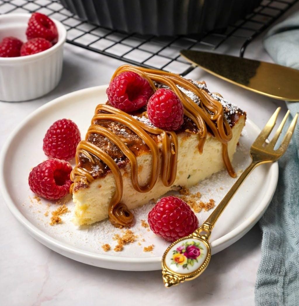 Cremige Käsetorte aus dem Airfryer – einfaches Rezept ohne Backofen!